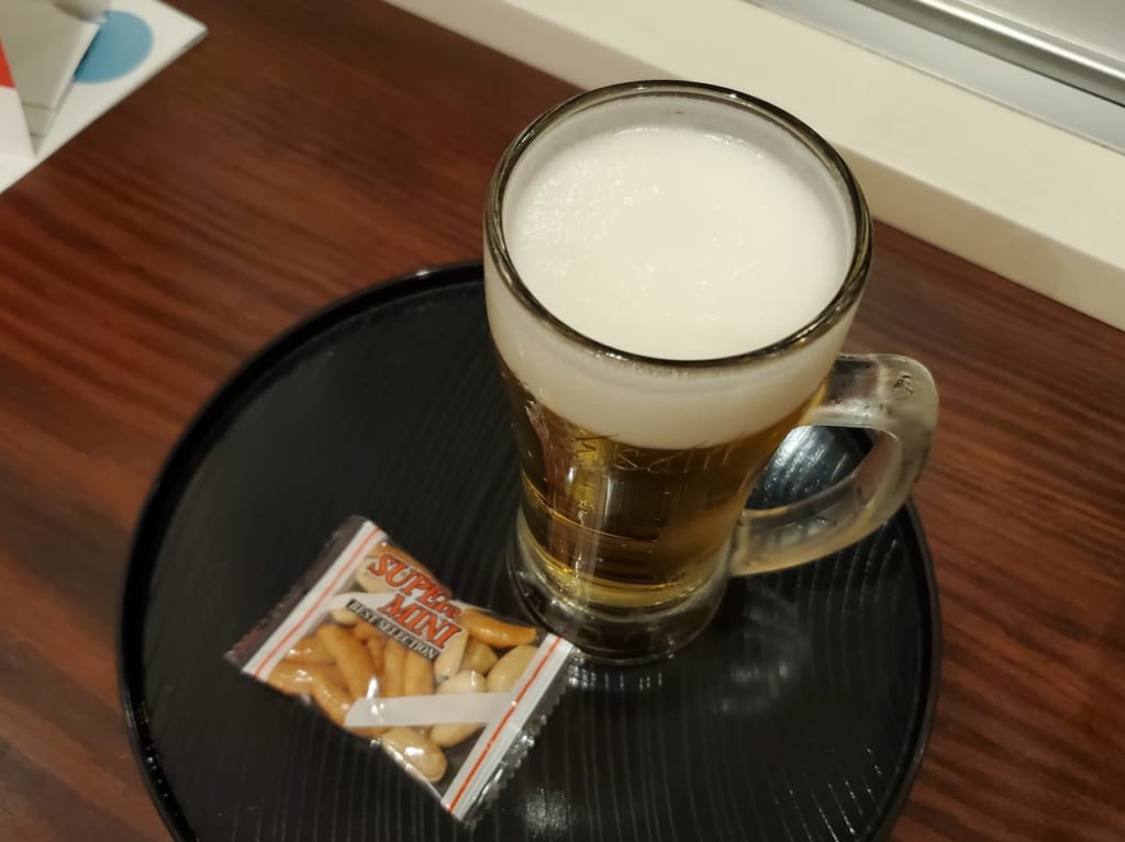 斎藤湯のビール