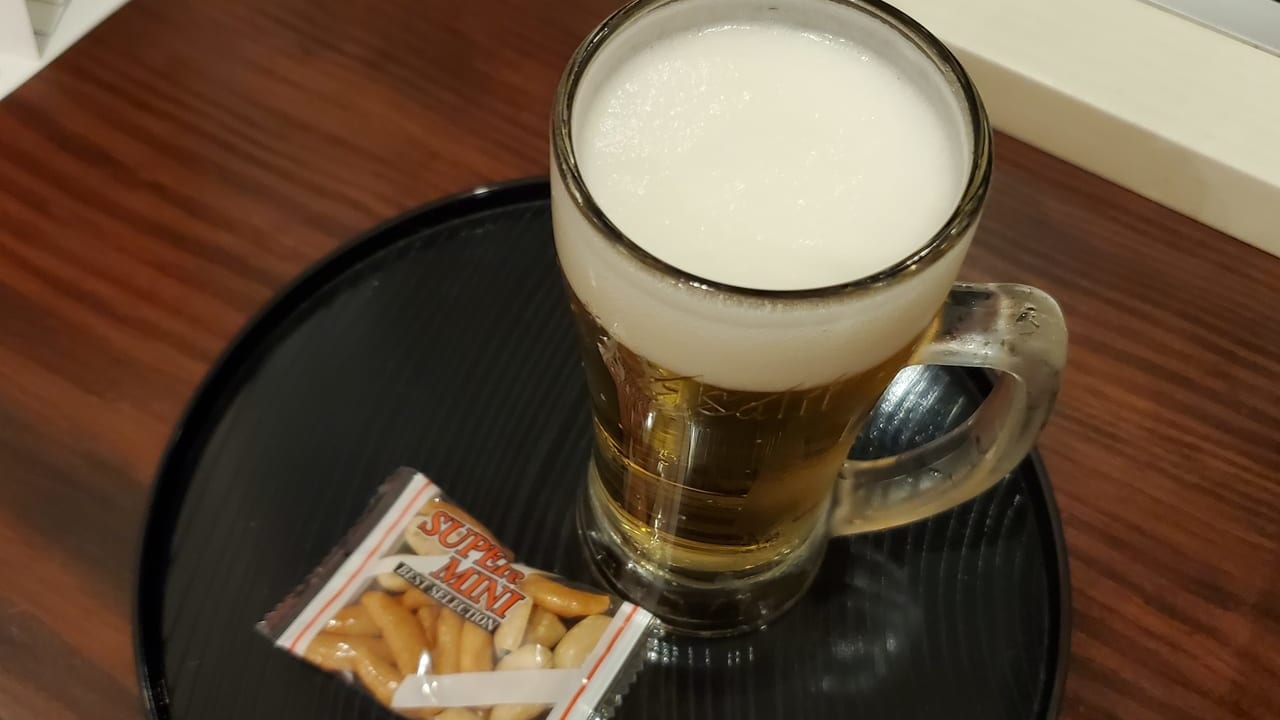 斎藤湯のビール