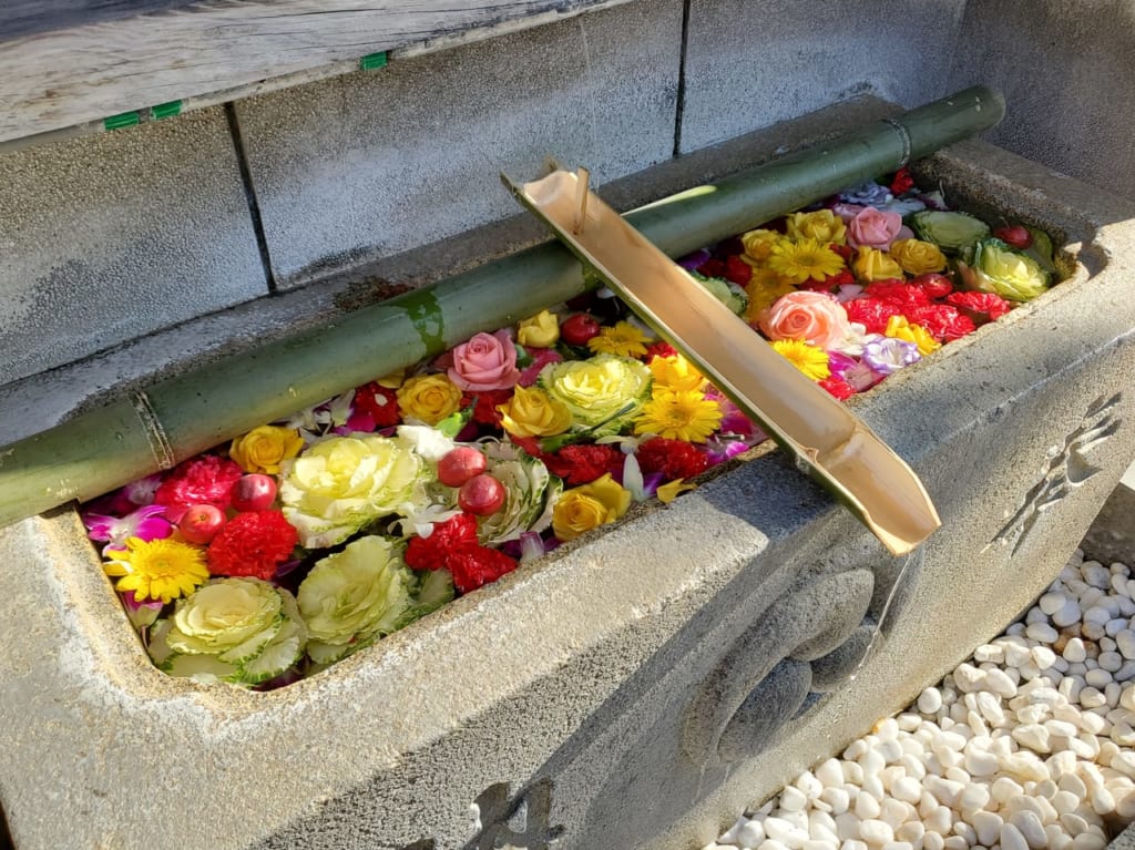 花手水