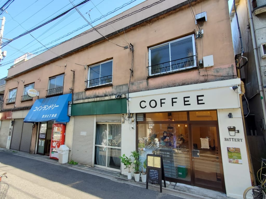 COFFEEBATTERYの外観