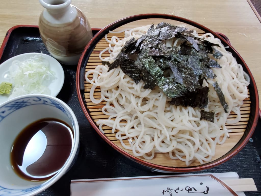 美加志屋のざる蕎麦