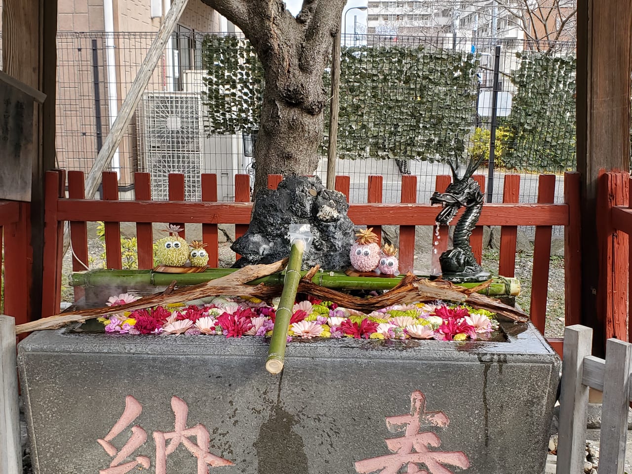 花手水