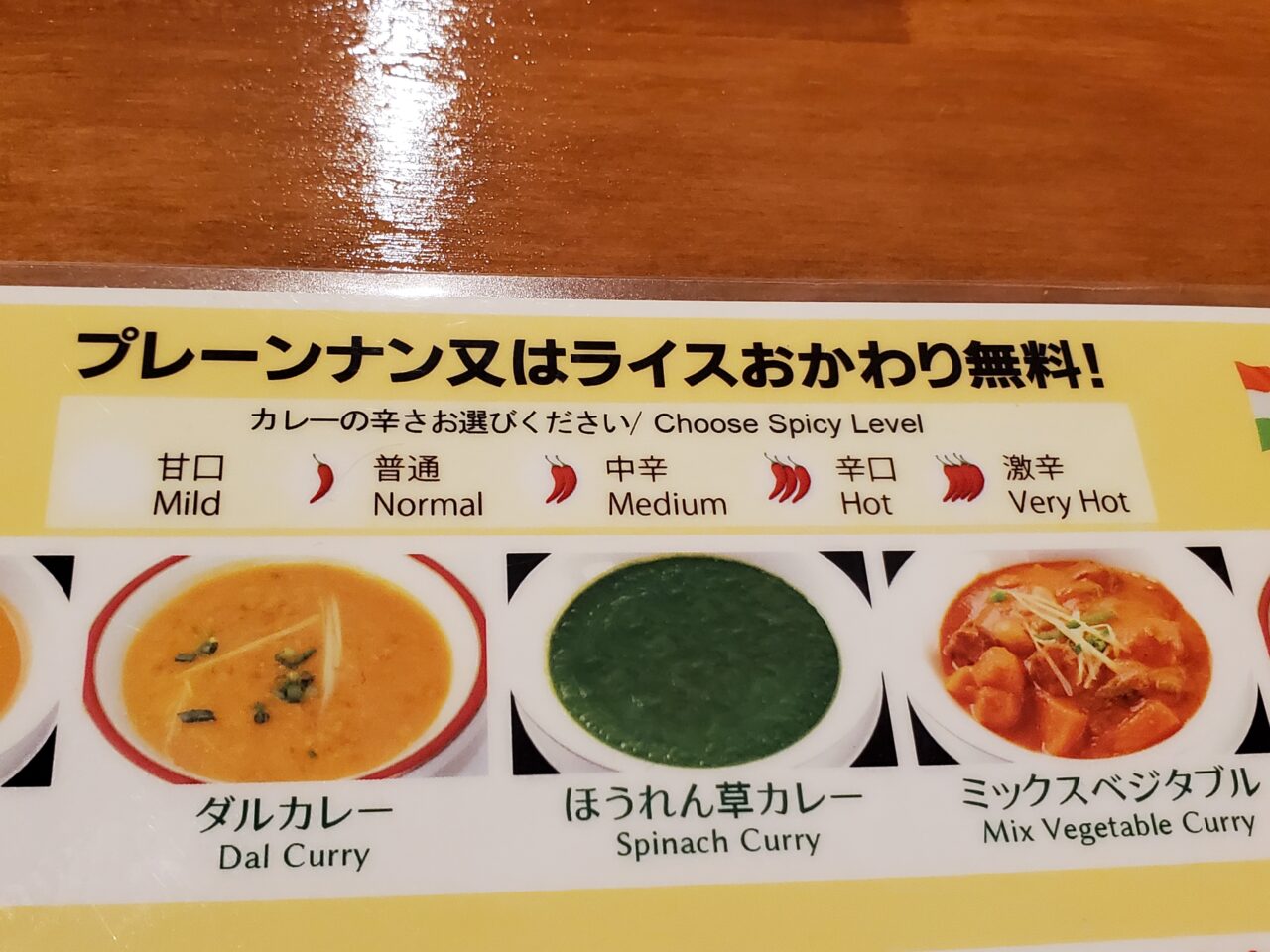 メニュー