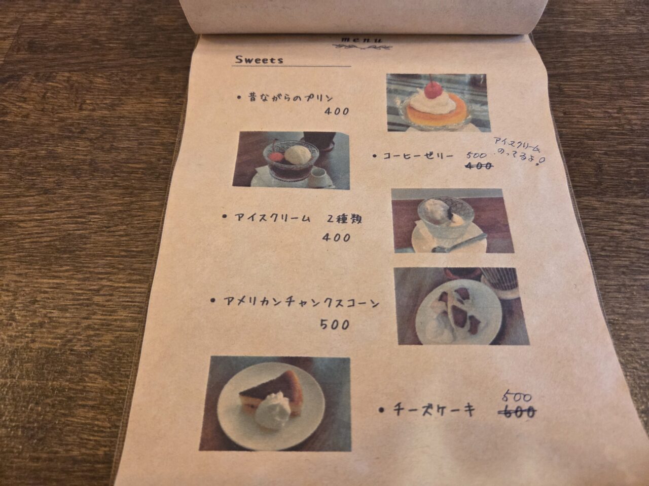 メニュー