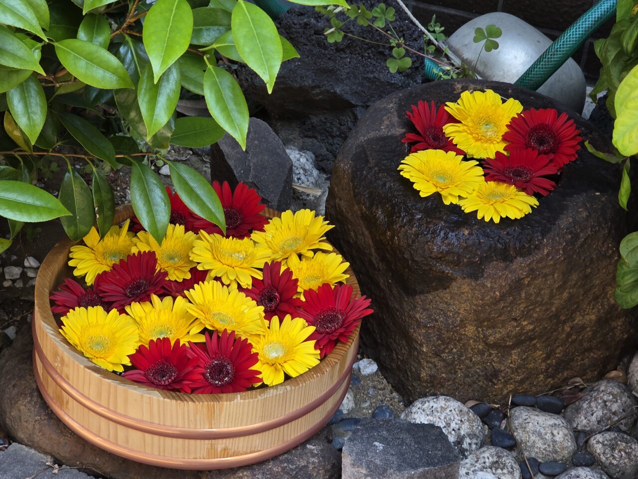 花手水
